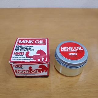 Mink Oil Jewel 50ml.สำหรับหนัง oil 【ญี่ปุ่น】