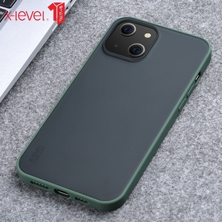 X-level for iPhone 12 / 12 Pro / 12 Mini / 12 Pro Max Case Think Hard Matte PC Clear Back Protective Case