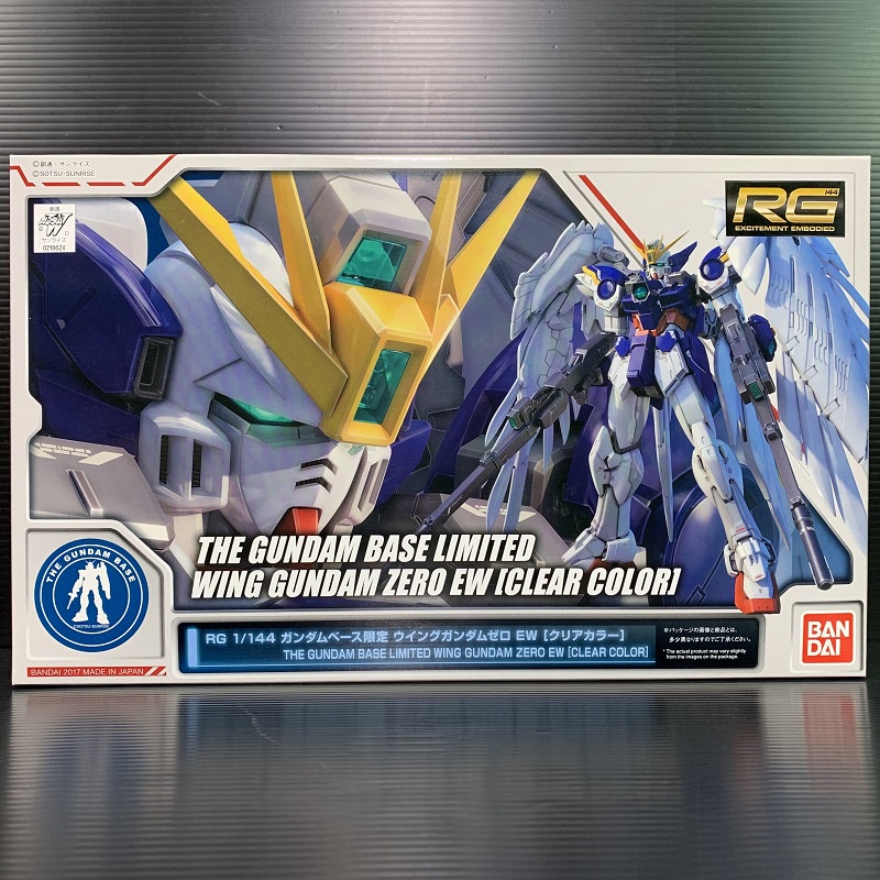 RG 1/144 XXXG-00W0 Wing Gundam Zero EW Clear Ver GBT (New Mobile Report Gundam Wing) (Gundam Base Tokyo)