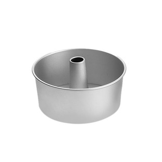 6 Inch Aluminum Alloy Round Chiffon Cake Pan Removable Bottom Hollow Chimney Cak