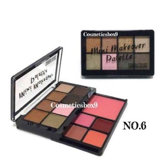 Sivanna colors Mini Makeover Palette ชุดแต่งหน้าสุดคุ้ม HF352 พาเลทแต่งหน้าชุดเดียวจบ