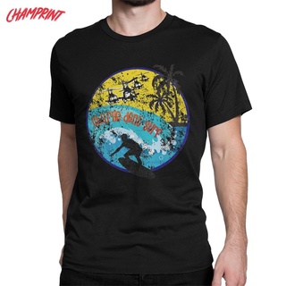 เสื้อยืดแขนสั้น คอกลม พิมพ์ลายดอกไม้ Charlie Dont Surf Apocalypse Now สําหรับผู้ชาย