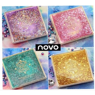 อายแชโดว์ทราย โนโว Novo Dreamland Quicksand Eye Shadow 12 สี Hot สุดๆ( แบบใหม่/พร้อมส่ง/ของแท้)