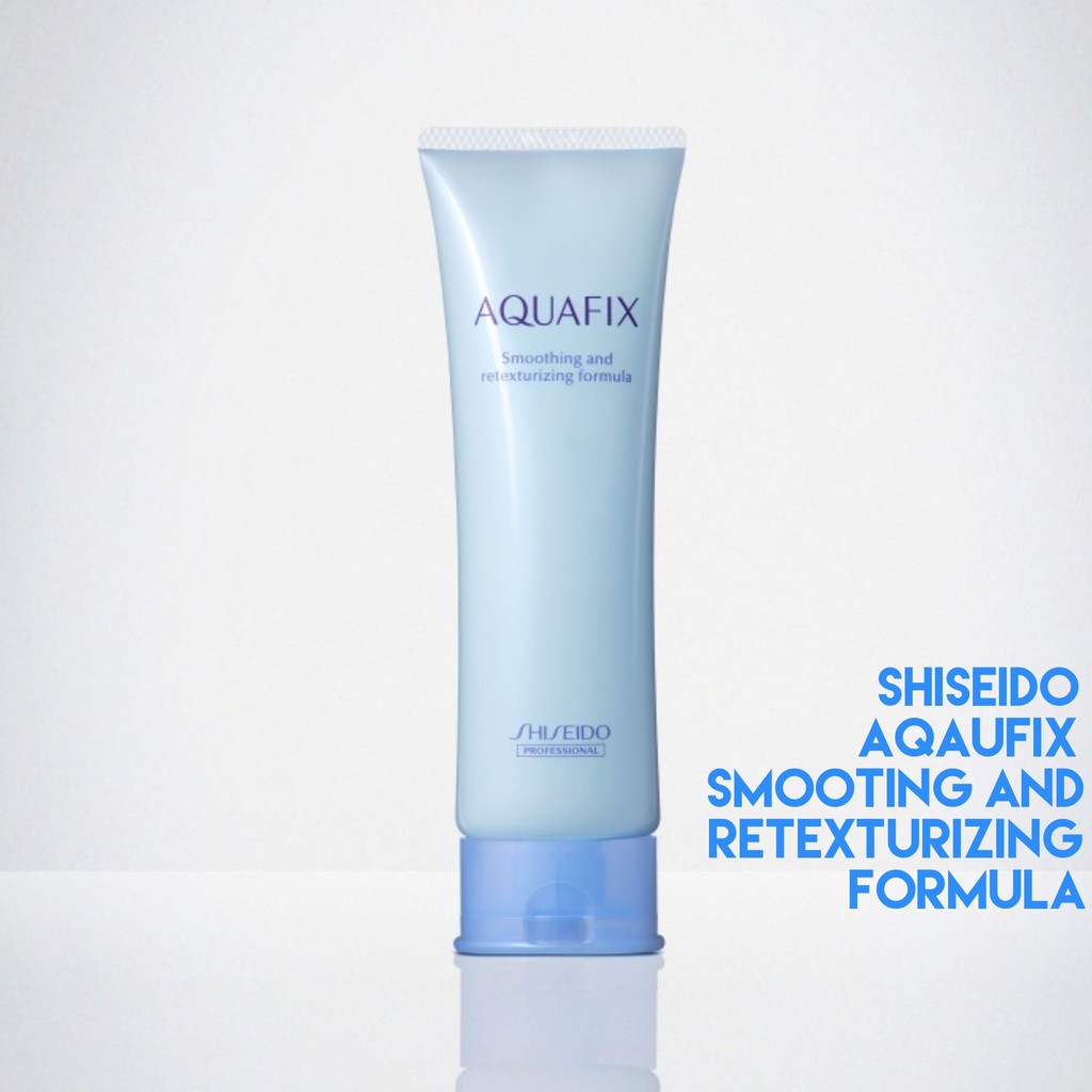 SHISEIDO AQUAFIX SMOOTHING AND RETEXTURIZING FORMULA 90ml (ทรีทเม้นท์บำรุงและปกป้องเส้นผมจากความร้อน