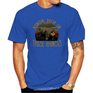 เสื้อยืด พิมพ์ลาย Ace ventura Kinda hot in This rhinos สําหรับผู้ชาย