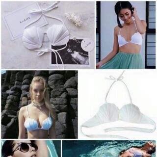 Seashell bra