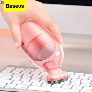 *Baseus เครื่องดูดฝุ่นขนาดเล็กแบบพกพาสําหรับทําความสะอาด C2 Desktop Capsule Vacuum Cleaner