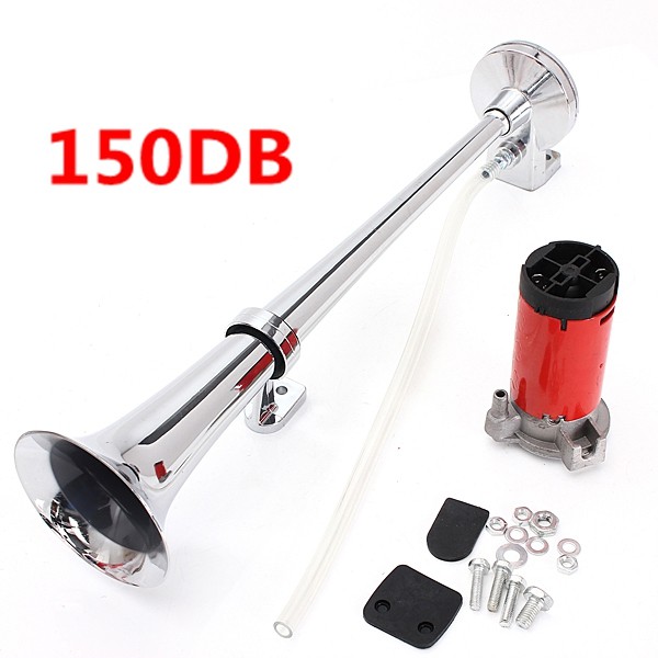 DIY 150dB 12V ทรัมเป็ตรุ่นรถรถจักรยานยนต์รถบรรทุกฮอร์น