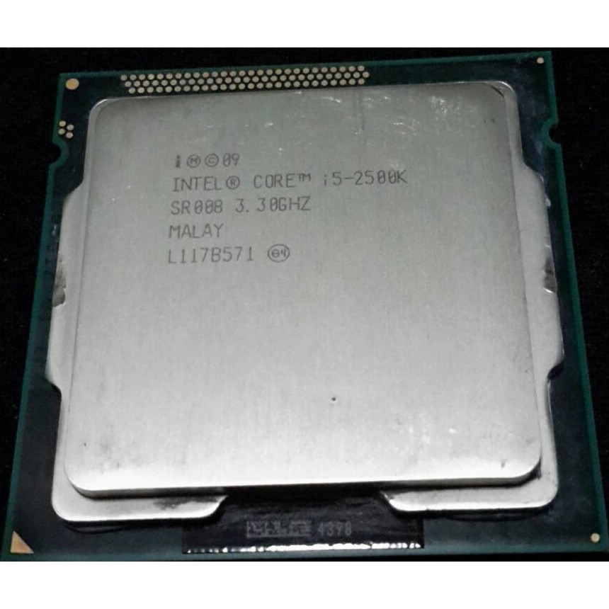 Cpu Intel Core I5 2500k Gen 2 3 3ghz Turbo 3 7ghz Cache 6mb Socket Lga 1155 4core 4threads Shopee Thailand