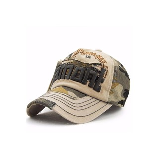 หมวกแก๊ป ปรับขนาดได้ ลายทหาร Baseball –Cap8-camouflage