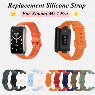 สายนาฬิกา Xiaomi MI Band 7 Pro + เคสซิลิโคน สําหรับ Xiaomi MI Band 7 Pro อุปกรณ์เสริมสายรัดข้อมือสมาร์ทวอทช์