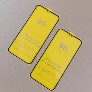 ฟิล์มกระจกเต็มจอ 9D สำหรับ ไอโฟน 6 6s 6p 6S 8 SE2 Xr X XSMAX 11 11promax 12PROMAX 12 13 14 14PROMAX 16 17AIR 17PM