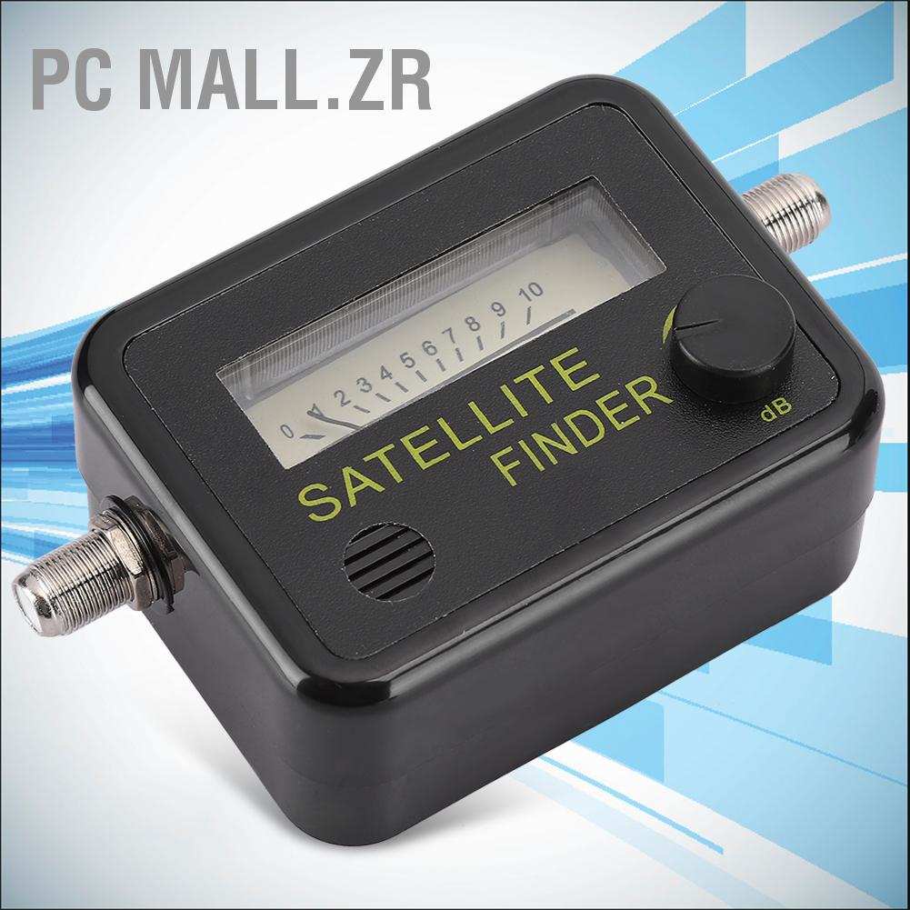 PC Mall.zr 9501 Sensitive Satellite Finder Signal Strength Meter Black with Digital Screen #7