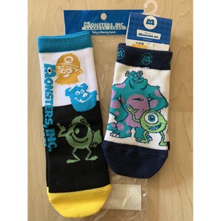 ✨สินค้ามือหนึ่ง✨  ‼️เซต 2 คู่‼️สุดคุ้ม😍 ถุงเท้า🧦 Monster inc. (Tokyo Disneyland 🏰✨)