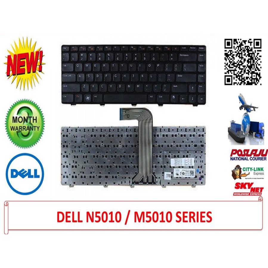 คีย์บอร์ด Dell Inspiron 15R N5010 M5010 5010 series แป้นพิมพ์แล็ปท็อป