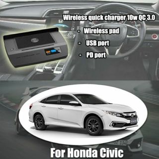 Wireless fast charger for Civic FC-FK  15W