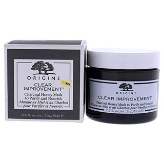 Origins Clear Improvement Charcoal Honey Mask to Purify and Nourish 75ml