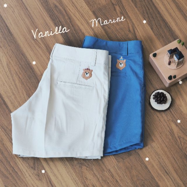 Smart shorts - รุ่นสั้น ขาสั้นผ้า cotton (ขาว/ขาวออฟ/ครีมวนิลา)