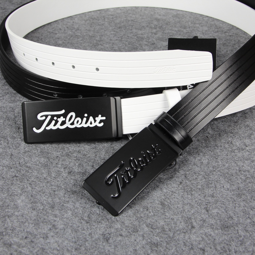 【Titleist】เข็มขัดหนัง เหมาะกับการเล่นกีฬากอล์ฟ สําหรับผู้ชาย และผู้หญิง - 0NTk