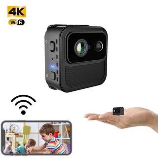 กล้องบันทึกวิดีโอไร้สาย 4K WIFI HD 1080P IP MIcro ขนาดเล็ก สําหรับบ้าน