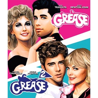 Grease กรีส ภาค 1-2 (1978),(1982) DVD ภาค 1 พากย์ไทย ภาค 2 บรรยายไทย