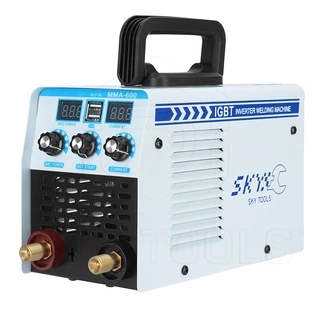 SKY TOOLS ตู้เชื่อมไฟฟ้า Inverter IGBTตู้เชื่อม MMA-600 เครื่องเชื่อม 2 หน้าจอ 3 ปุ่ม