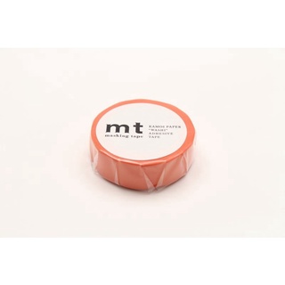 mt masking tape ninjin (MT01P187) / เทปตกแต่งวาชิ สี ninjin แบรนด์ mt masking tape ประเทศญี่ปุ่น