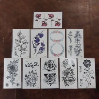 Tattoo Sticker X, T ชุดที่ 7