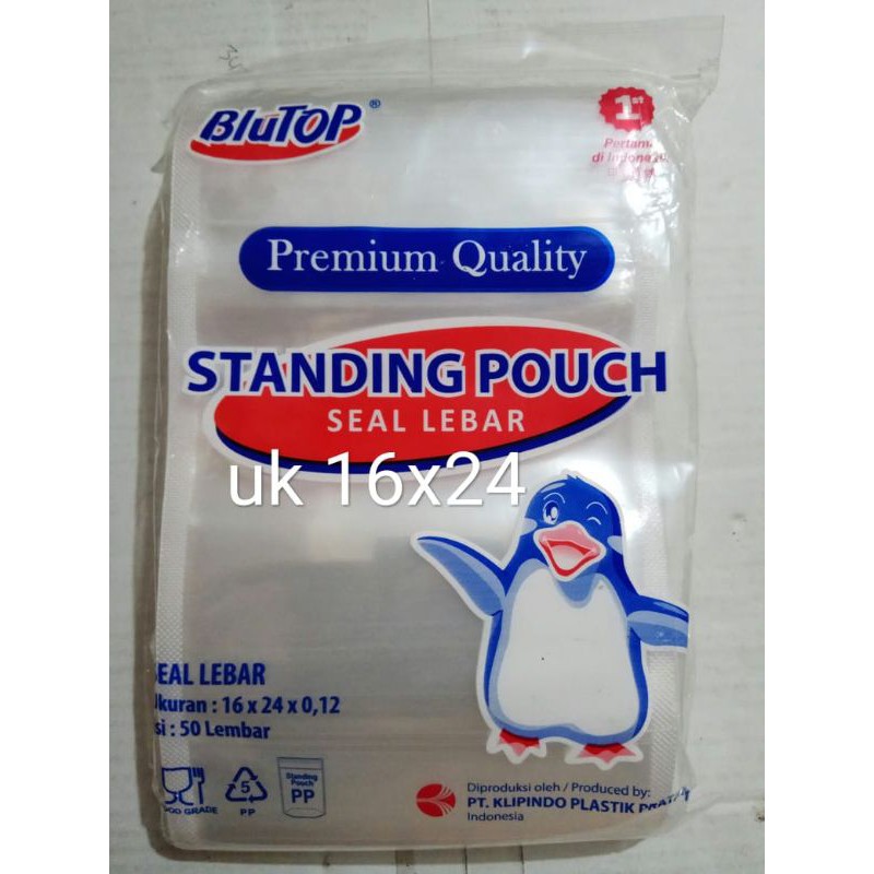 ซองตั้ง ขนาด 16x24 ถุงพลาสติกตั้งคลิปพลาสติก