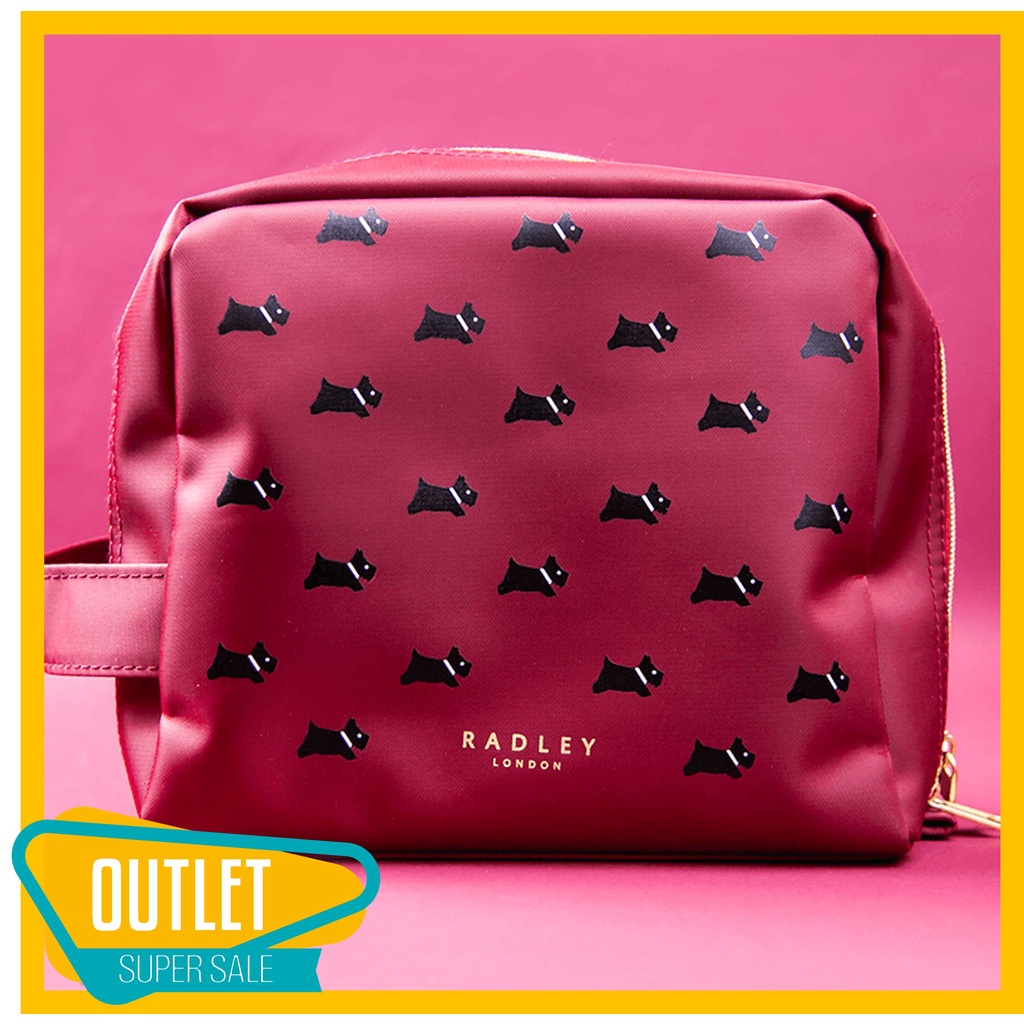 กระเป๋า SHISEIDO Radley London Cosmetic Red Bag By Radley