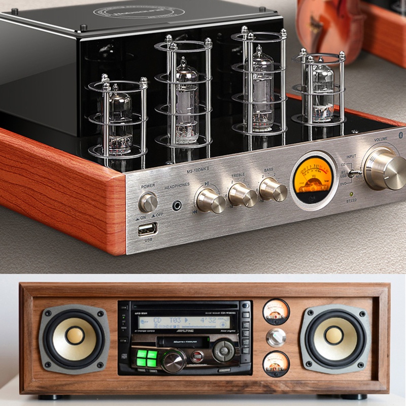 Nev ʚɞ VU Level Meter Driver Board พร้อม LED Backlight Sound Meter พลาสติก