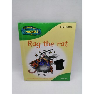 Rag the Rat, Phonics Oxford ปกแข็ง เล่มเล็ก