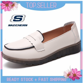 [พร้อมส่ง] *Skechers__go Walk Arch Fit รองเท้าแตะโลฟเฟอร์ ส้นแบน แบบสวม สําหรับผู้หญิง ผู้ชาย