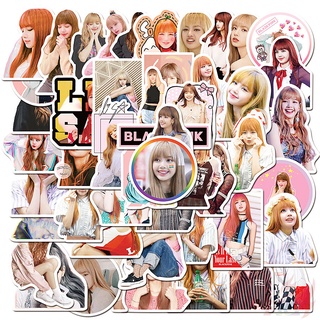 50Pcs/Set ❉ Lisa Series 01 Blackpink Dancer Singer สติ๊กเกอร์ ❉ DIY Fashion Mixed Waterproof Doodle Decals สติ๊กเกอร์