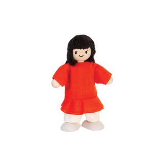 PlanToys 0740603 Girl ของเล่นไม้ ตุ๊กตาเด็กผู้หญิง