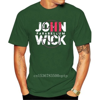 เสื้อยืดผ้าฝ้ายพิมพ์ลายขายดี เสื้อยืดแขนสั้นลําลอง พิมพ์ลาย John Wick Chapter 3 V3 S-3XL คุณภาพดี สีดํา แฟชั่นฤดูร้อน สํ