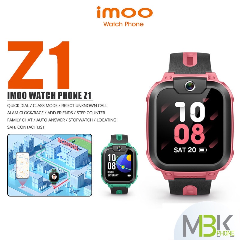 สมาร์ทวอทช์ imoo Watch Phone Z1 นาฬิกาโทรศัพท์ ระบบ 4G การโทรวิดีโอคอล เครื่องแท้ รับประกันศูนย์ไทย นาฬิกาเด็ก ผู้ใหญ่