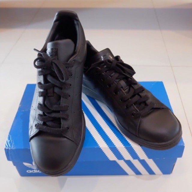 Adidas Stan Smith All Black Size 42/8 UK