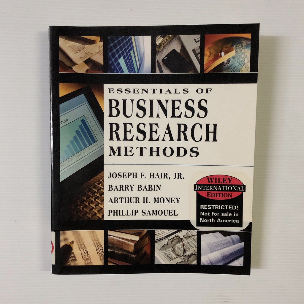 หนังสือ Essentials of Business Research Methods / Joseph F. Hair มือสอง