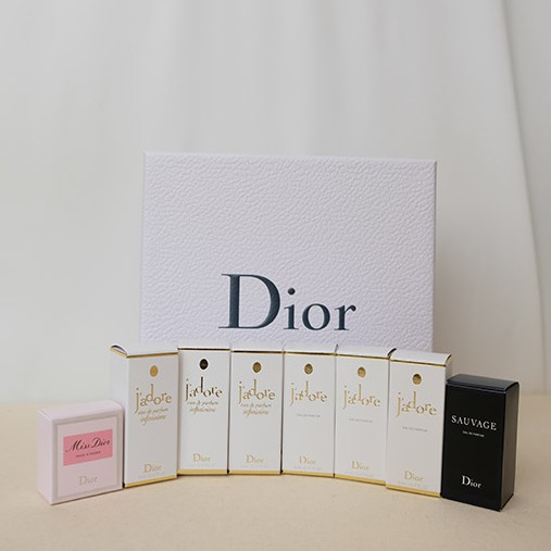 CHRISTIAN DIOR Tester Vial miniature 5 ml  หัวแต้ม น้ำหอมขนาดทดลอง พรีเมี่ยมกิฟจากเคาน์เตอร์แบรนด์ห้