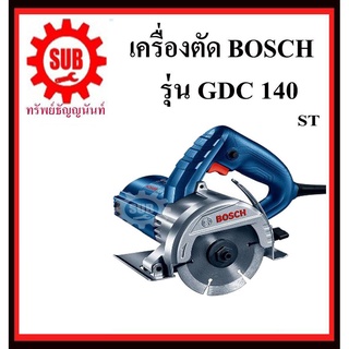 BOSCH เครื่องตัดหินอ่อน GDC140 #06013A00K0	ST Fighting   1400 w ปรับตัดองศาไม่ได้   GDC 140     GDC - 140    GDC-140