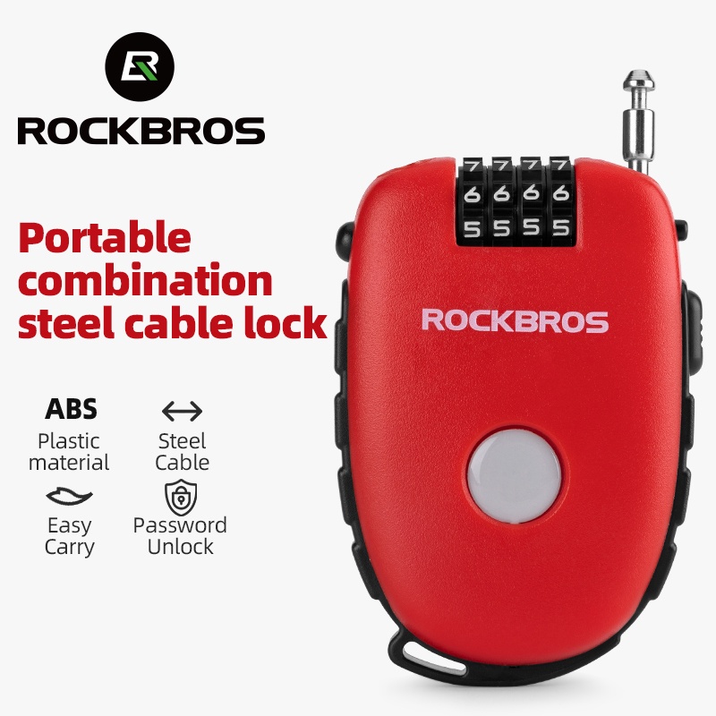 【TH Delivery】ROCKBROS กระเป๋าเป้สะพายหลัง พร้อมกุญแจล็อค สายโซ่ กันขโมย ปลอดภัย พกพาสะดวก