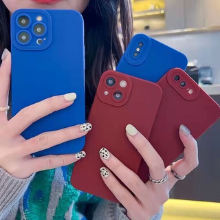 เคส XiaoMi 11 lite POCO F3 POCO X3 GT RedMi 9 RedMi Note 8 Pro ไคลน์ บลู ซอฟท์ เชลล์