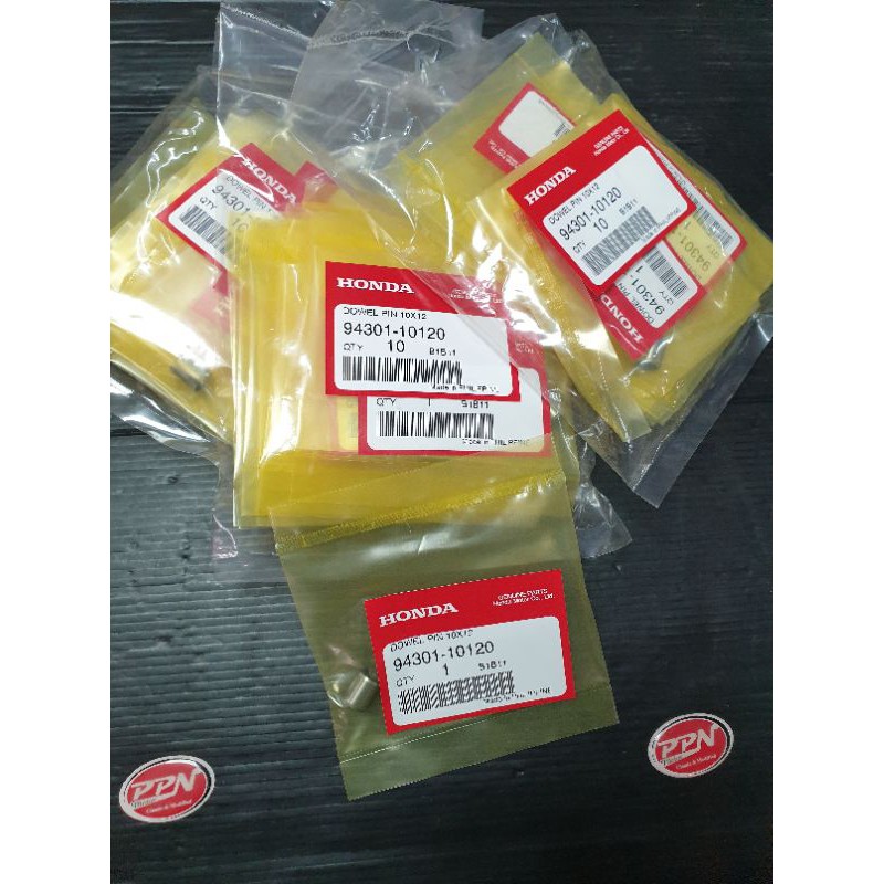 บู๊ชเสาเสื้อ ปลอกสลักเสื้อสูบ 10X12 SONIC WAVE125 แท้ศูนย์ฮอนด้า 94301-10120