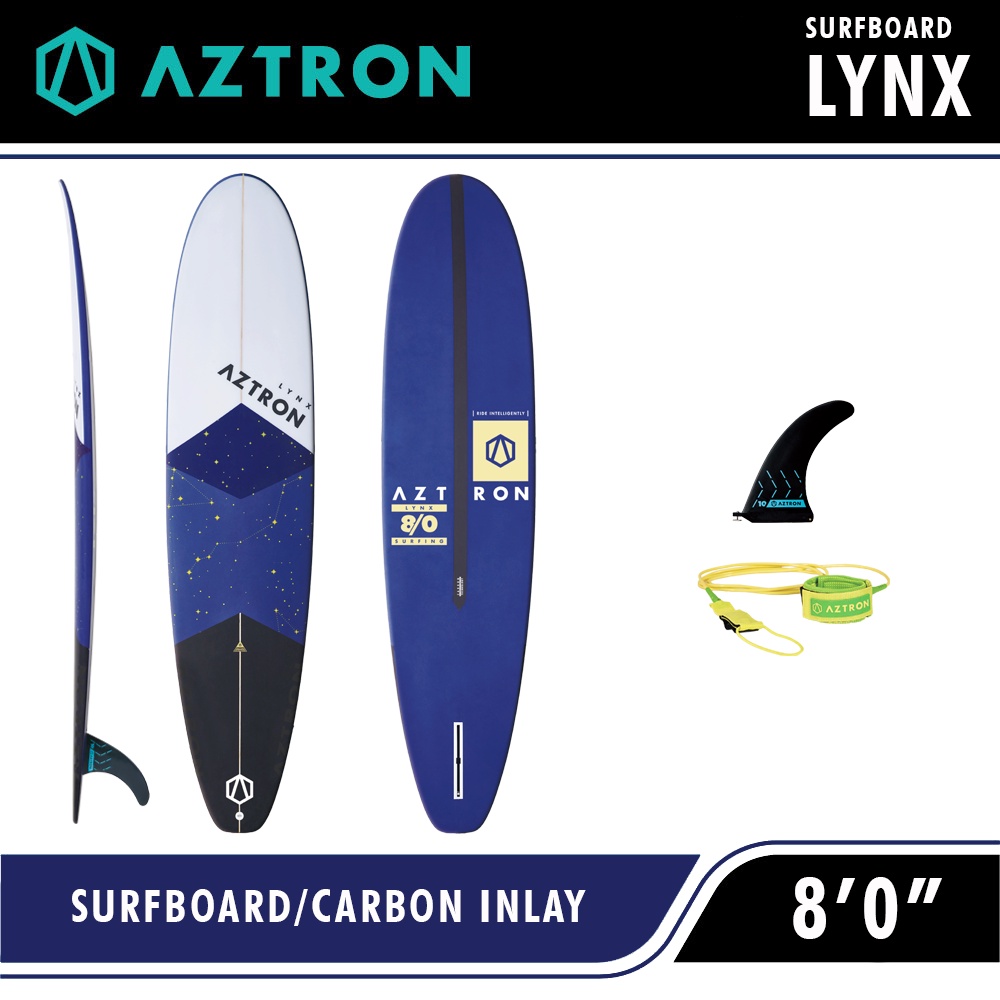 Aztron Lynx 8'0" Surfboard Sup board เซิร์ฟบอร์ด บอร์ดยืนพาย บอร์ดแข็ง มีบริการหลังการขาย รับประกัน 