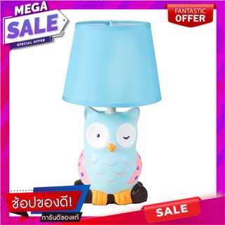 ไฟตั้งโต๊ะ CARINI D1-174 BL ผ้า/เซรามิก ร่วมสมัย สีฟ้า โคมไฟตั้งโต๊ะ TABLE LAMP CARINI D1-174 BL FABRIC/CERAMIC CONTEMPO