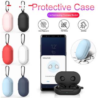 เคสหูฟัง ซิลิโคนนุ่ม tpu สําหรับ samsung galaxy buds พร้อมตะขอ