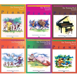 Basic Piano Course Ear Training Book 1A 1B 2 3 4 6