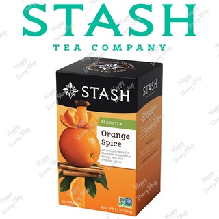 ชาดำ STASH Orange Spice Black Tea ชาดำรสส้ม 1 กล่อง 20 ซอง🍵 ชาอเมริการสแปลกใหม่✈