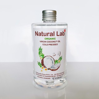 Virgin Coconut Oil - น้ำมันมะพร้าวสกัดเย็น Natural Lab 300 ml.